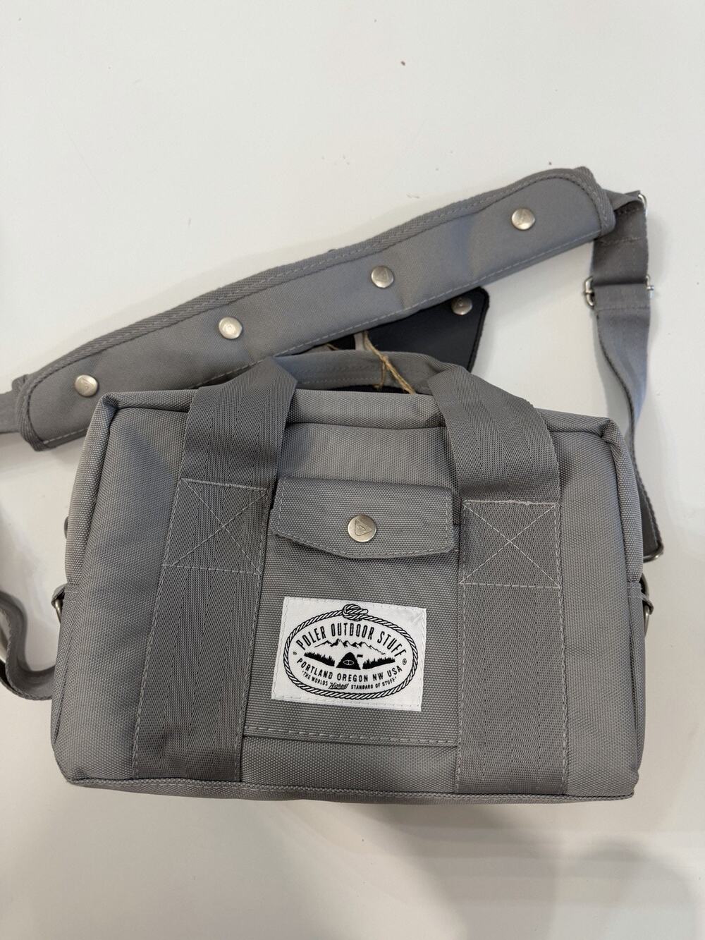 Poler Camera Cooler Bag Gray Color